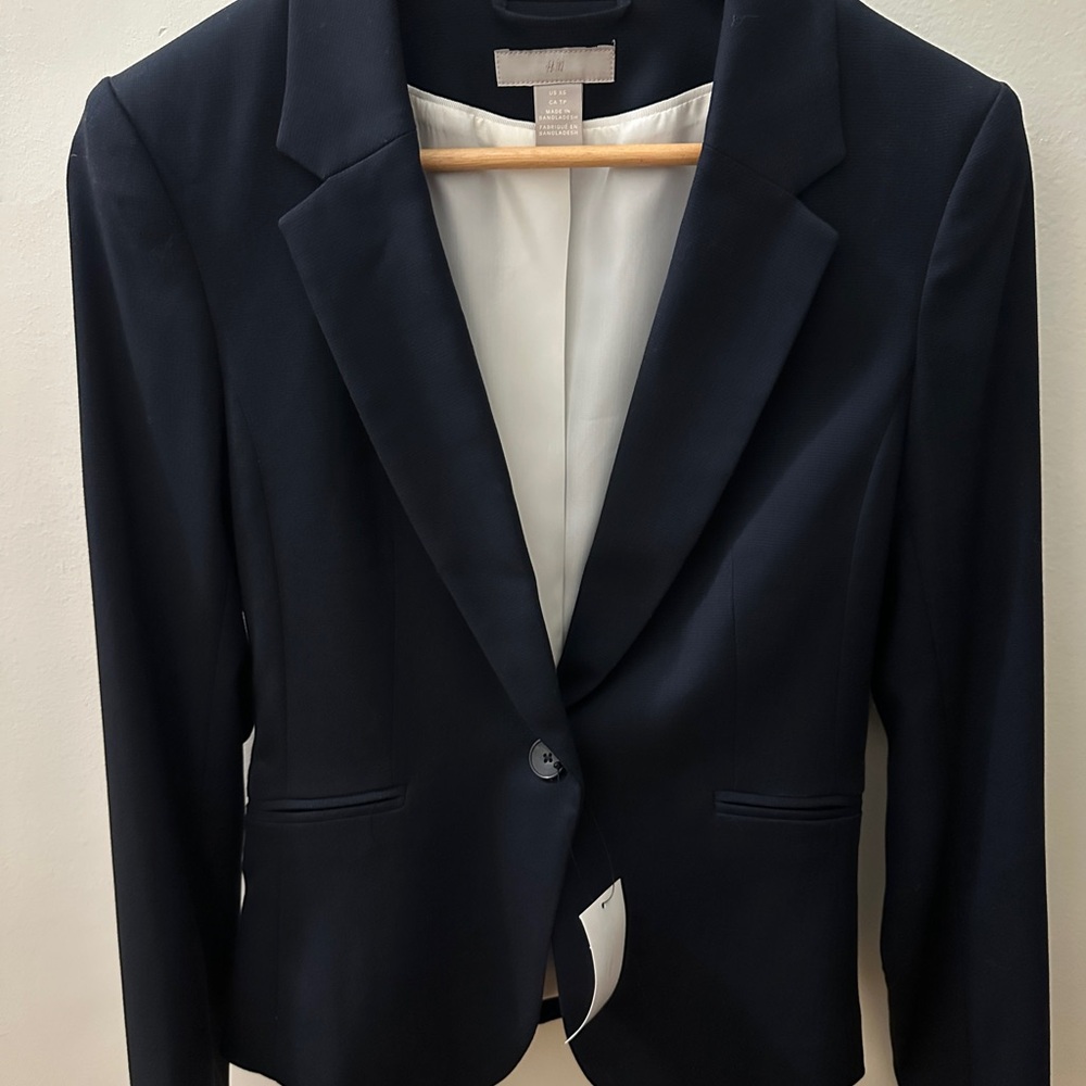 H&M Navy Women's Blazer